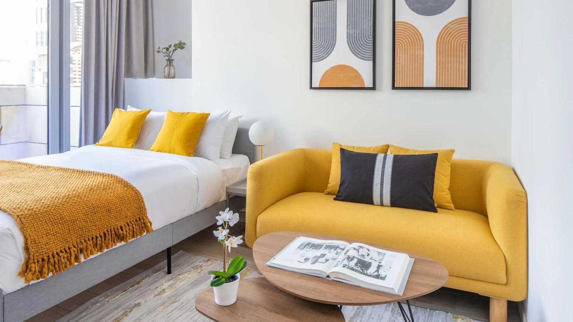 Silkhaus Modern Furnished Studio In Difc Center With Balcony Dubai
